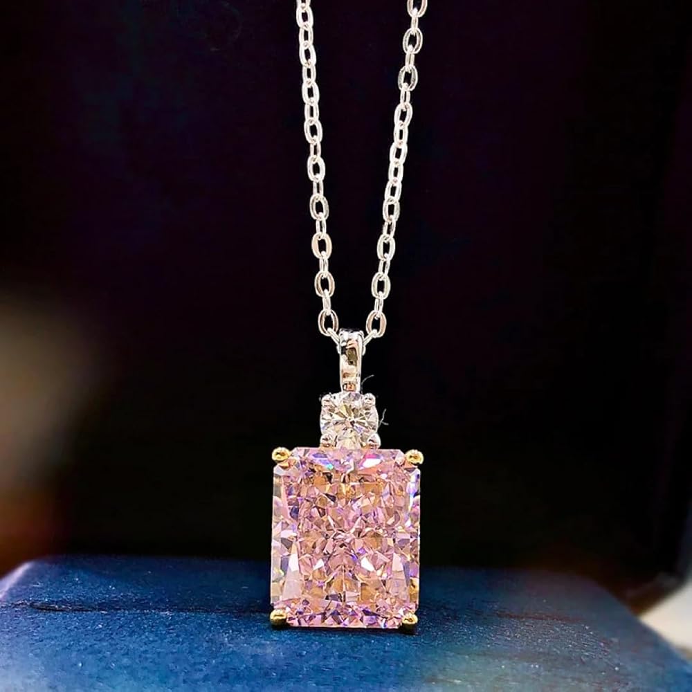 Radiant Gemstone Pendan