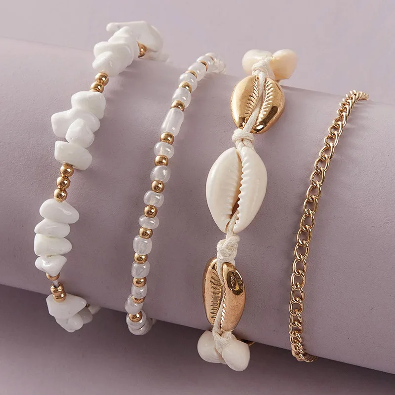 The Silver Ocean Whisper anklet